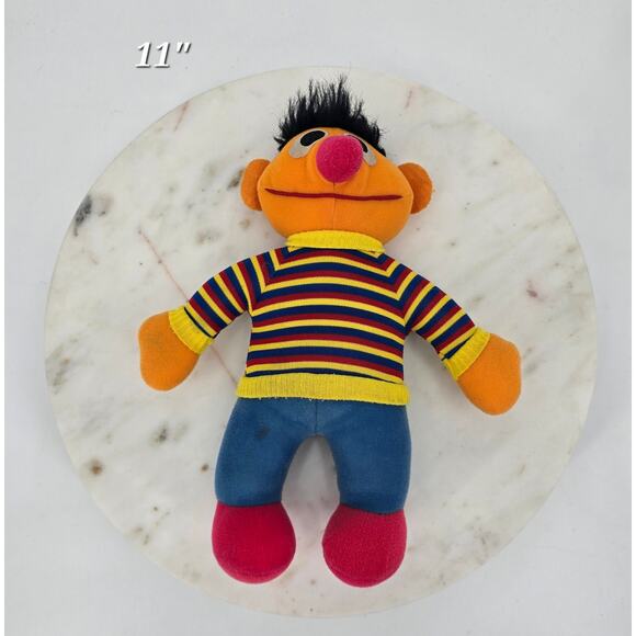 Playskool / Sesame Street 1998 Ernie Plush Doll - Picture 1 of 4